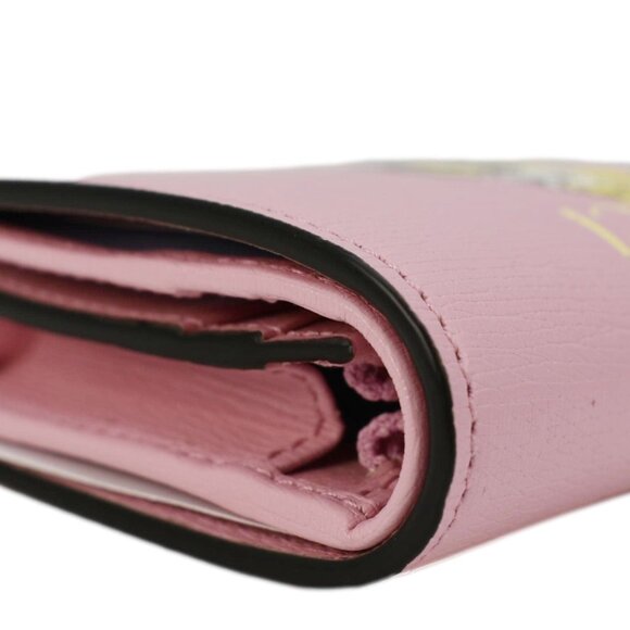 Gucci Bananya Print Leather Card Case Holder Pink 701009 - Picture 5 of 11